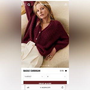 Sezane Basile Cardigan
